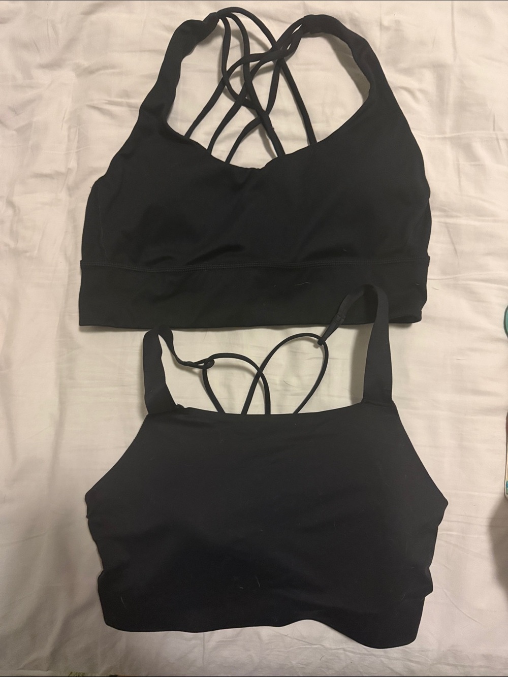 Women’s Sports Bra Bundle, Black, Nike & Victorias Secret, Sz Medium